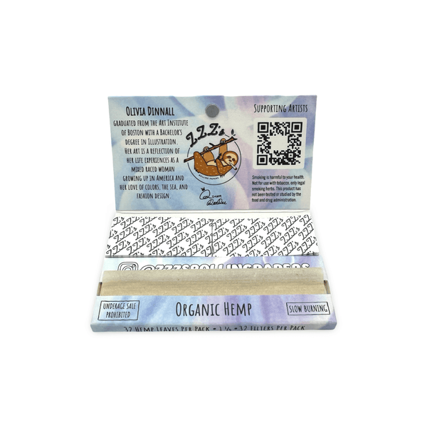 1 1/4 Rolling Booklet - "Drifting" by Olivia Dinnall - ZZZ's Collective