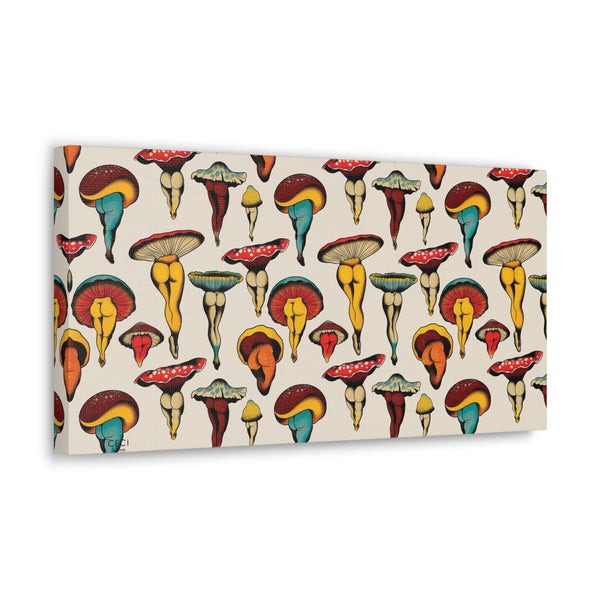 Canvas Wrap - "Shroom Booties" - ZZZ's Collective