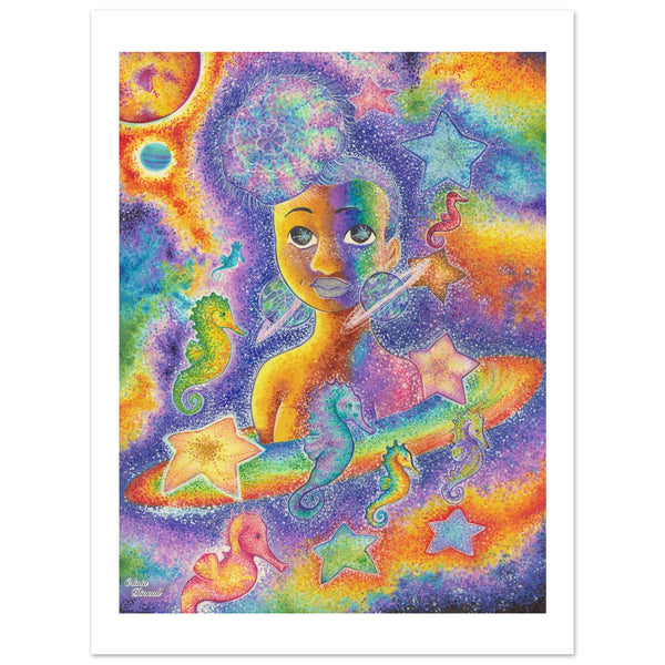 Fine Art Poster - Rainbow by Olivia Dinnal - ZZZ's Collective