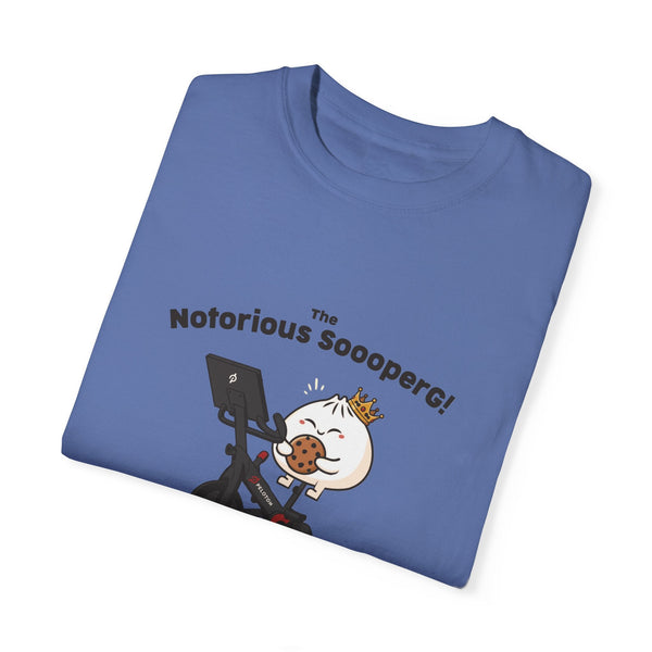 The Notorious Sooper! Funny Fitness T-Shirt for Gym Lovers - Unisex Garment - Dyed Tee - ZZZ's Collective