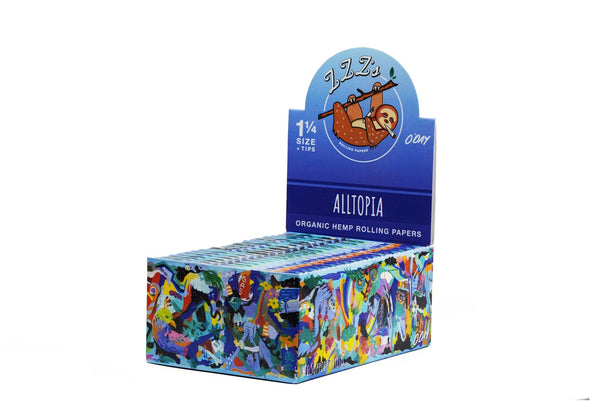1 1/4 Rolling Papers + Tips - "Alltopia" - ZZZ's Collective