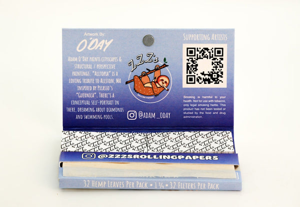 1 1/4 Rolling Papers + Tips - "Alltopia" - ZZZ's Collective