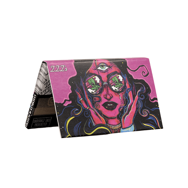1 1/4 Rolling Papers + Tips - "Cosmic Vision" - ZZZ's Collective