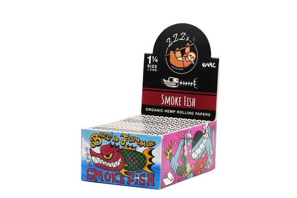 1 1/4 Rolling Papers + Tips - "Smoke Fish" - ZZZ's Collective