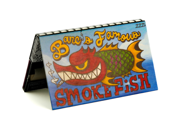 1 1/4 Rolling Papers + Tips - "Smoke Fish" - ZZZ's Collective