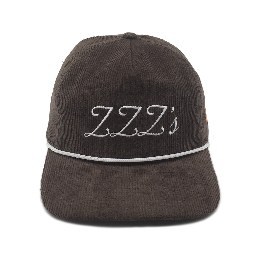 ZZZ's Corduroy Hat - Brown