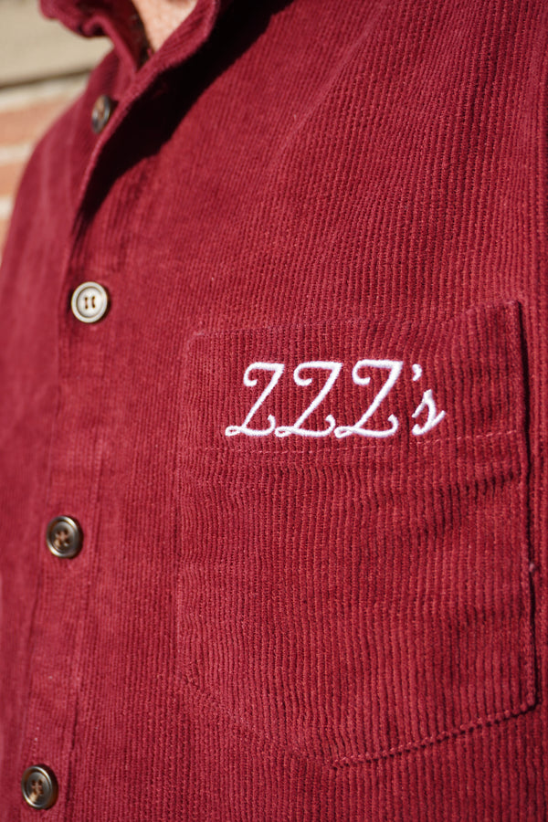 ZZZ's Long-Sleeve Button Down - Burgundy