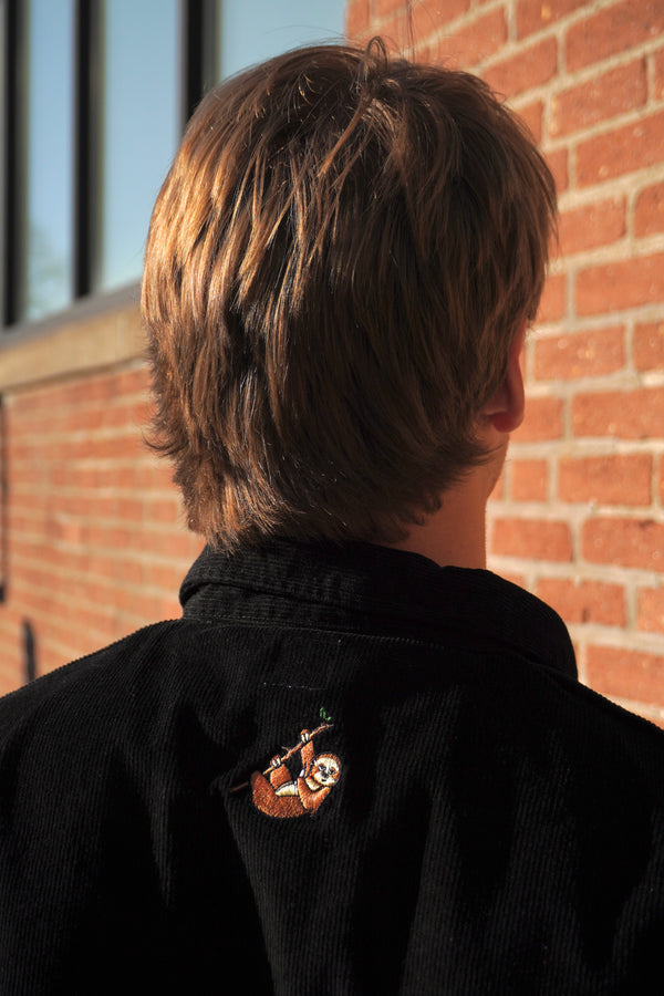 ZZZ's Cord Polo - Black