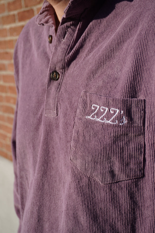 ZZZ's Cord Polo - Purple