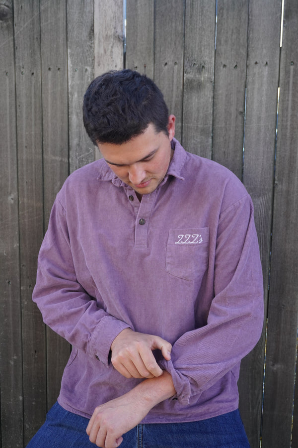 ZZZ's Cord Polo - Purple