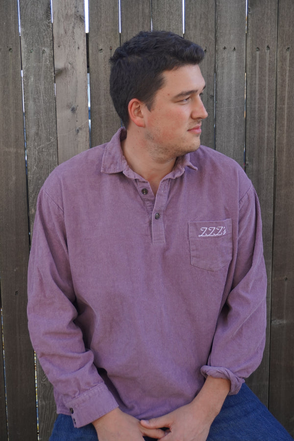 ZZZ's Cord Polo - Purple