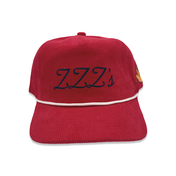 ZZZ's Corduroy Hat - Red Sox