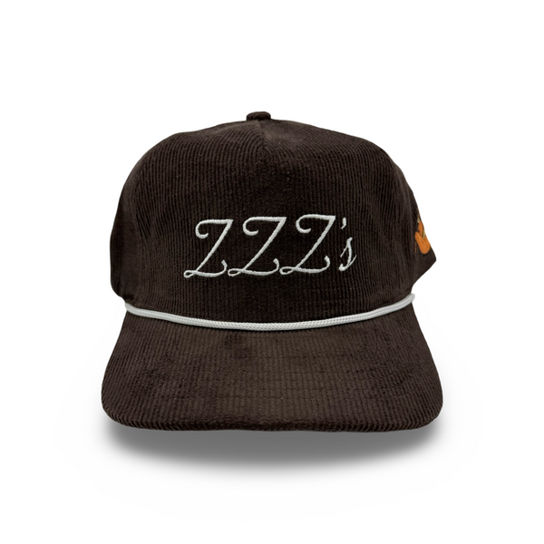 ZZZ's Corduroy Hat - Brown