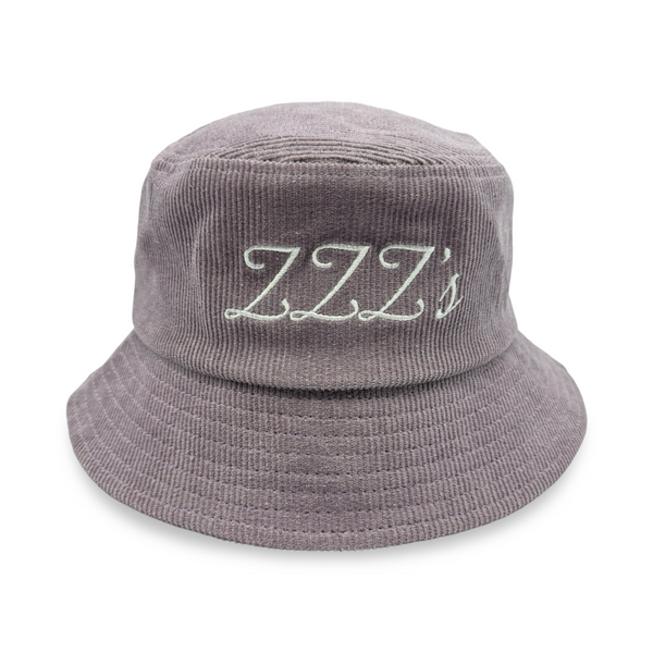 ZZZ's Corduroy Bucket Hat - Purple