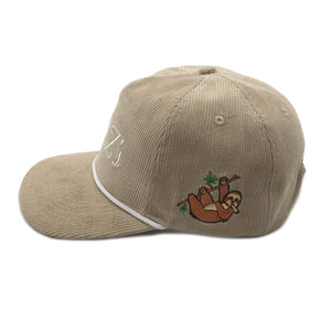 ZZZ's Corduroy Hat - Light Brown