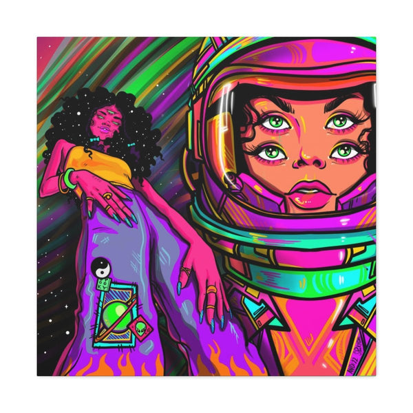 Canvas Print - "Alien Encounter" - ZZZ's Collective