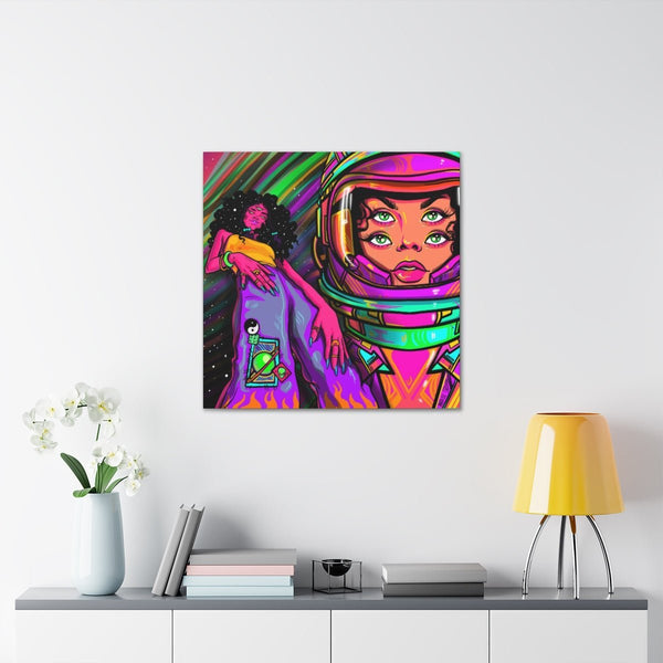 Canvas Print - "Alien Encounter" - ZZZ's Collective