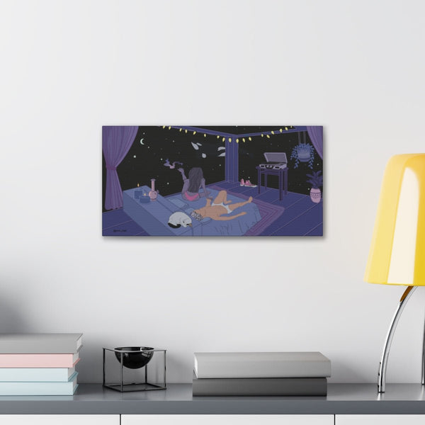 Canvas Print - "Galactic Love" - ZZZ's Collective