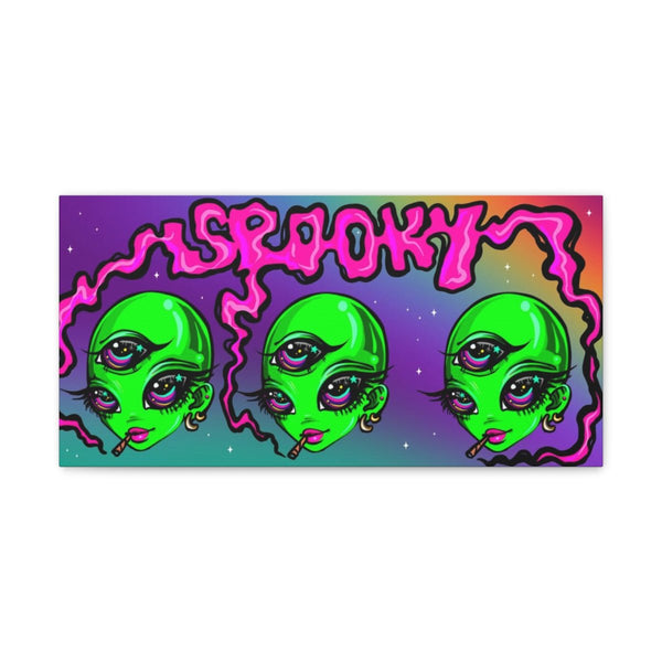 Canvas Print - "Spooky Sisters" - ZZZ's Collective