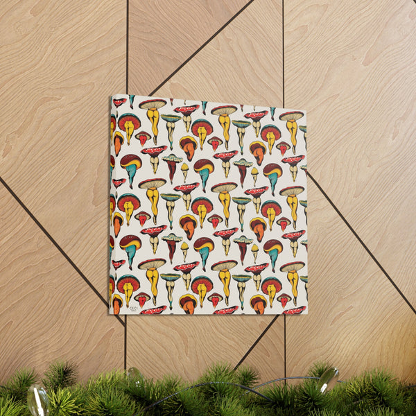 Canvas Wrap - "Shroom Booties" - ZZZ's Collective