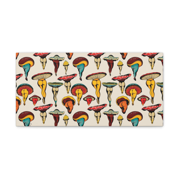 Canvas Wrap - "Shroom Booties" - ZZZ's Collective