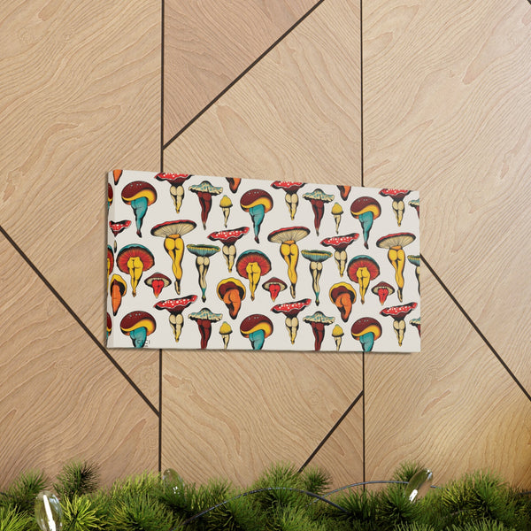 Canvas Wrap - "Shroom Booties" - ZZZ's Collective