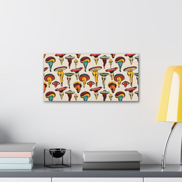 Canvas Wrap - "Shroom Booties" - ZZZ's Collective