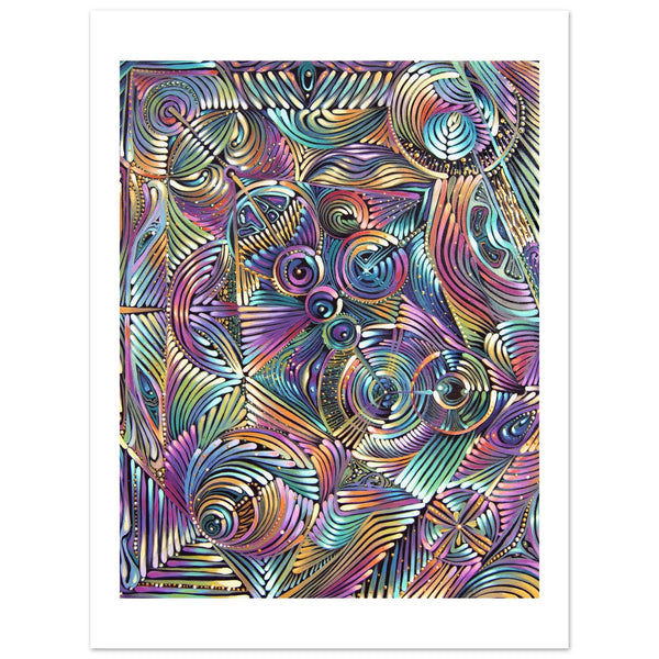 Fine Art Poster - Bliss by Flowstatepaint - ZZZ's Collective