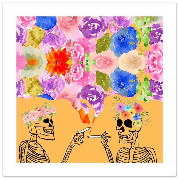 Fine Art Poster - Dead Flowers by Dan Macura - ZZZ's Collective