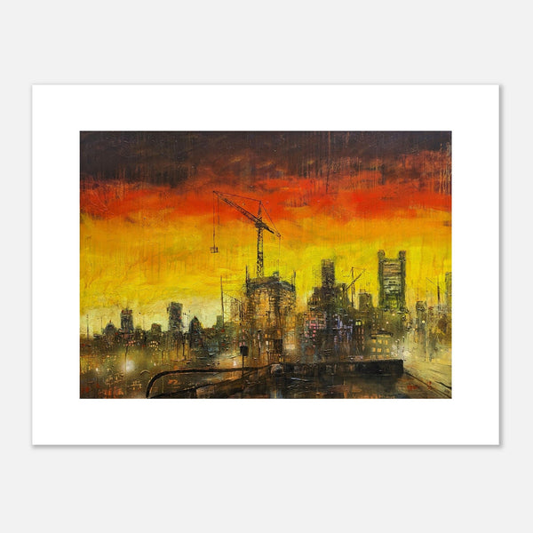 Fine Art Poster - Fort Point Sunset by Adam O'Day - ZZZ's Collective