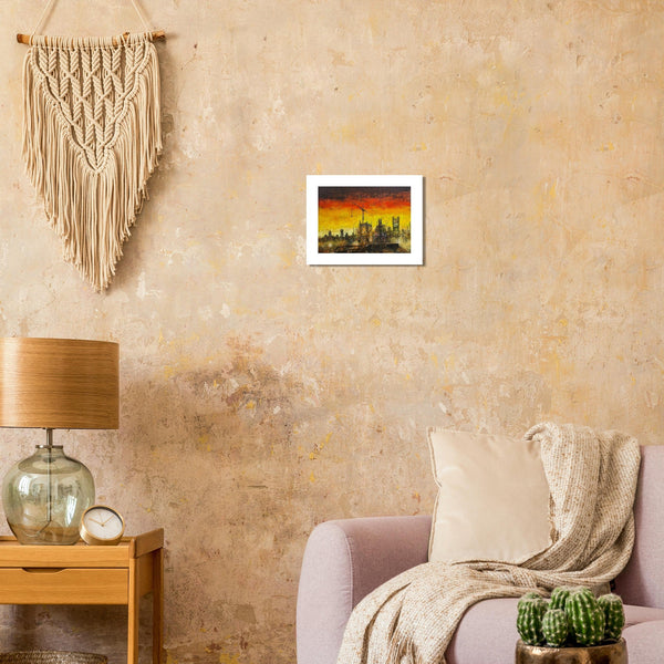 Fine Art Poster - Fort Point Sunset by Adam O'Day - ZZZ's Collective