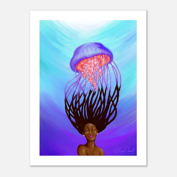 Fine Art Poster - Jelly Queen by Olivia Dinnal - ZZZ's Collective