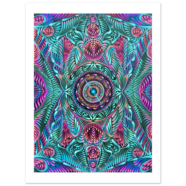 Fine Art Poster - Shroom Bloom by Flowstatepaint - ZZZ's Collective