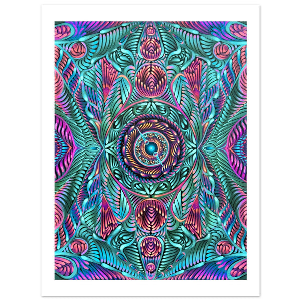 Fine Art Poster - Shroom Bloom by Flowstatepaint - ZZZ's Collective