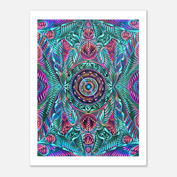 Fine Art Poster - Shroom Bloom by Flowstatepaint - ZZZ's Collective