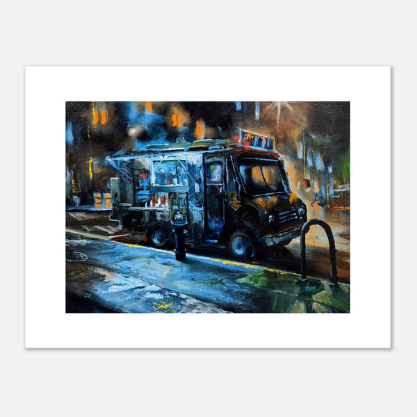 Fine Art Poster - Taco Truck by Adam O'Day - ZZZ's Collective