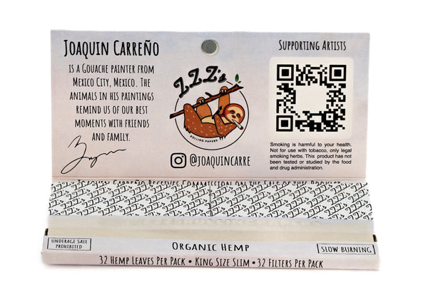 King Size Rolling Papers + Tips - "Joint Hands" - ZZZ's Collective