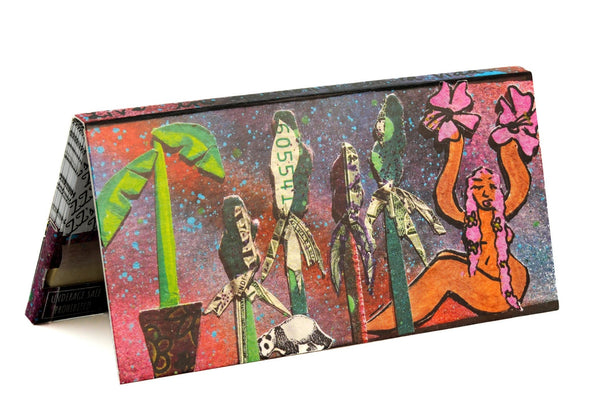 King Size Slim Rolling Papers + Tips - "Living in Harmony con la vida" - ZZZ's Collective