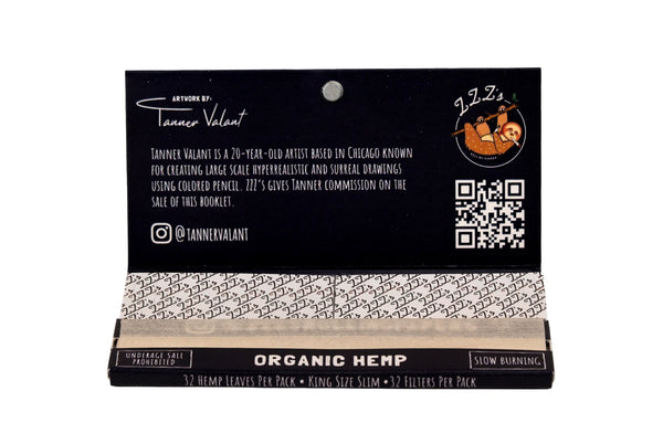 King Size Slim Rolling Papers + Tips - "Night Swim" - ZZZ's Collective