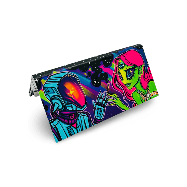 King Size Slim Rolling Papers + Tips - "Space Lovers" - ZZZ's Collective