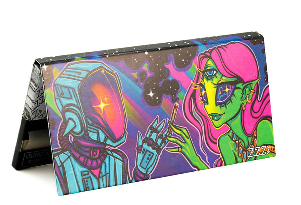 King Size Slim Rolling Papers + Tips - "Space Lovers" - ZZZ's Collective