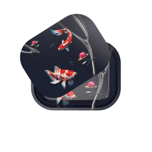 Rolling Tray with Magnetic Cover - Night Swim by Tanner Valant - ZZZ's Collective
