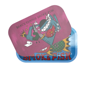 Rolling Tray with Magnetic Cover - Smoke Fish by BARC - ZZZ's Collective