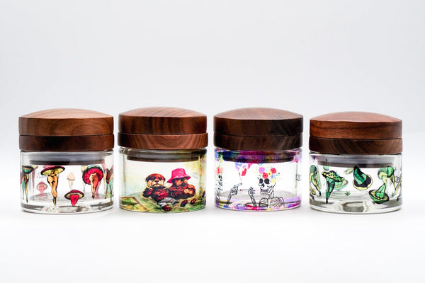 Stash Grinder - Shroom Booties - ZZZ's Collective