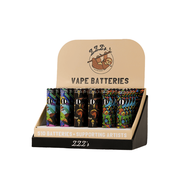 ZZZ's 510 Vape Battery - "Alltopia" by Adam O'Day - ZZZ's Collective