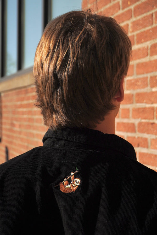 ZZZ's Cord Polo - Black - ZZZ's Collective