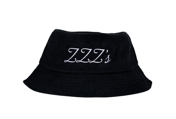 ZZZ's Corduroy Bucket Hat - Black - ZZZ's Collective
