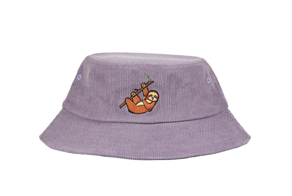 ZZZ's Corduroy Bucket Hat - Purple - ZZZ's Collective