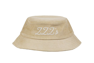 ZZZ's Corduroy Bucket Hat - Tan - ZZZ's Collective