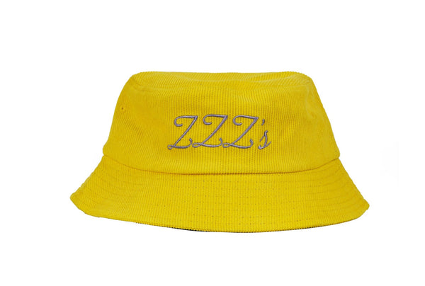 ZZZ's Corduroy Bucket Hat - Yellow - ZZZ's Collective